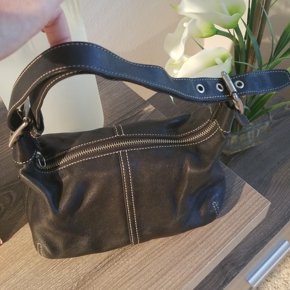 Coach leather handbag